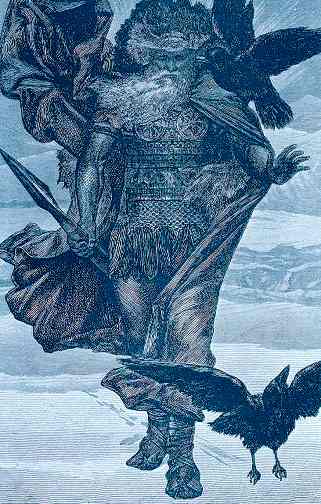 Odin, Huginn, Muninn
