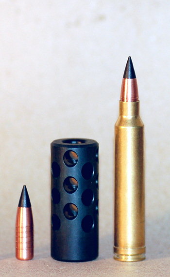 7,6 mm KJG, 7,6 mm hdp Rüclstoßbremse, .300" WM Patrone